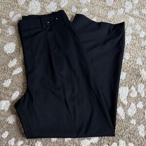 Uniqlo Black Wide Leg Pants